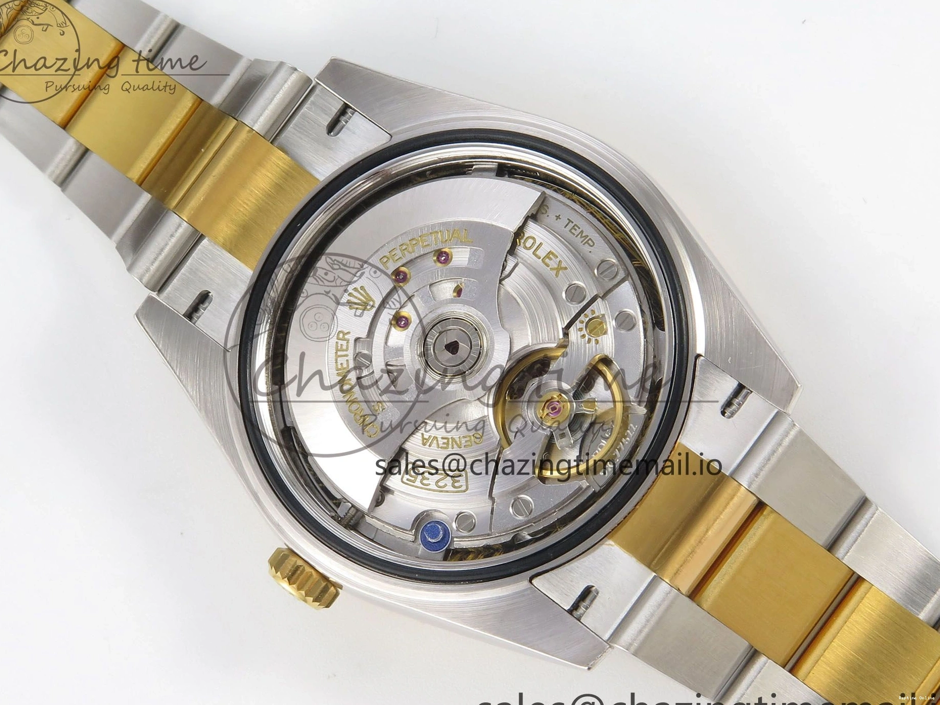 0113 Stretchable DateJust 41 126333 SS YG ARF 1:1 Best Edition YG Stick Dial on Oyster Bracelet SH3235 (Weighted) 211